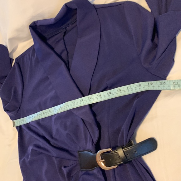 Knee length dress, Navy Blue, Size L…. - Picture 5 of 10